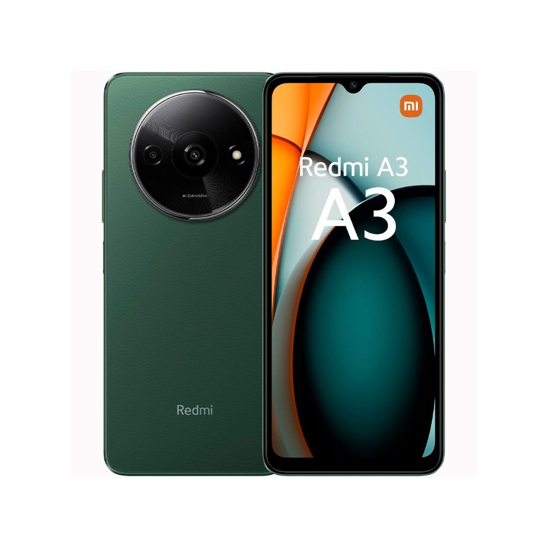 Xiaomi Redmi A3,Camera: 8MP + 0.08MP rear, 5MP front Battery: 5000mAh, 10W charging Android 13